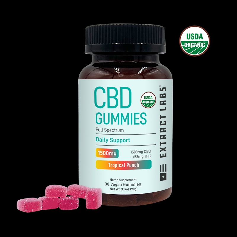 Extract Labs 1500mg Daily Support Gummies